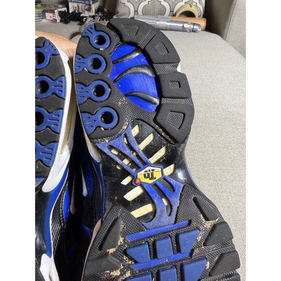 Nike Air Max Plus TN Black Blue Men's Size 8.5 DM8331-001 Running Shoes Sneakers - Picture 8 of 14